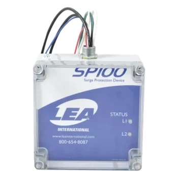Supresor de Transitorios/Picos Para 120/240 Vac de Fase Partida de 100 KA de Capacidad Por Fase en Gabinete NEMA 4