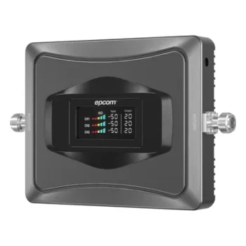 Amplificador de Señal Celular / Triple Banda 850/1900(+)/2100(+) MHz / Ganancia 68 dB / Cobertura 1000 m² (10764 ft²) / Compatibilidad Multioperador / Sin Configuración