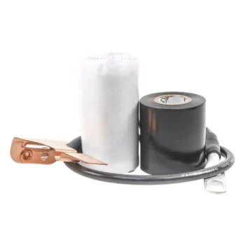 Kit de Aterrizaje para Cable Coaxial 1/2" / Conductor 24" (61 cm) / IP68 / -40°C a +85°C / 100,000 A