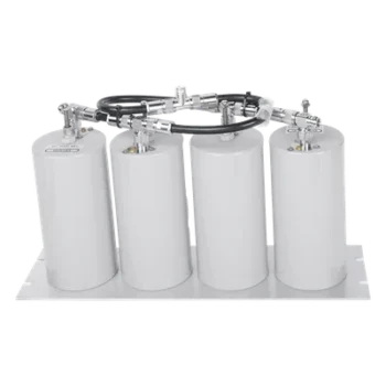 Duplexer Pasa Banda-Rechazo de Banda / 400-470 MHz / 4 Cavidades 4" Diámetro / 5 MHz Separación / 250 W / N Hembra / 19" Panel