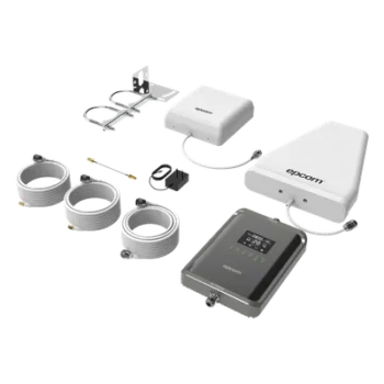 Amplificador Celular Pentabanda / 2G 3G 4G 5G / 700-2600 MHz / 70 dB / 300 m² (3,229 ft²) a 600 m² (6,458 ft²) / VoLTE