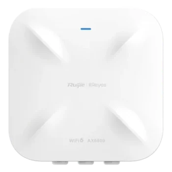 Punto de Acceso Mesh Wi-Fi 6 / Dual Banda 2.4/5 GHz / 5.95 Gbps / MU-MIMO 4x4 / Puerto 2.5G y SFP / IP68 / -40°C a 65°C