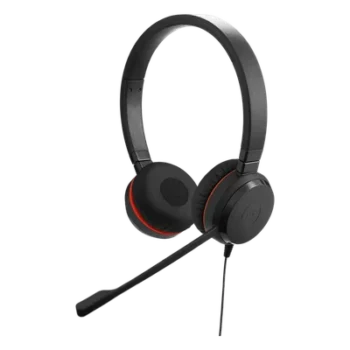 Headset Profesional / Cancelación de Ruido Avanzada / USB-A y USB-C / Certificación Microsoft Teams / Bocinas 28 mm / Plug-and-Play UC