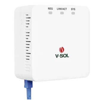 ONU Bridge EPON/GPON / 1 Puerto SC/UPC / 1 Puerto LAN Gigabit / Roseta Integrada / 91x91x41 mm / 4W