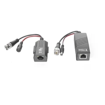 Kit de Transceptores Activos TURBO HD / Conversión 36/24 Vcc a 12 Vcc Regulados / Transmisión 200 m (656.2 ft) / Compatible HD-TVI, HD-CVI, AHD, CVBS / UTP Cat5e/6
