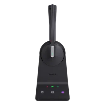 Auricular Inalámbrico Empresarial / DECT y Bluetooth 5.2 Simultáneos / 32 Horas de Conversación / Cancelación Activa de Ruido / Triple Conexión / Acoustic Shield 2.0