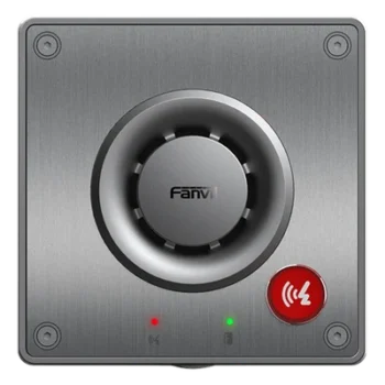 Intercom IP para Exterior / Cámara 4 Megapixel (1080p) / HDR e Iluminación IR / Altavoz 5W y Doble Micrófono con Reducción de Ruido / Panel Acero Inoxidable y Cuerpo Aluminio / IP66 e IK10 / PoE+ / 2 Líneas SIP