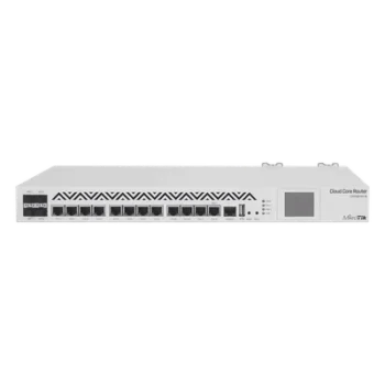 Cloud Core Router, CPU 36 Núcleos, Througput 16Gbps / 24Mpps, 12 Puertos Gigabit Ethernet, 4 Puertos SFP y 4 GB de memoria, Ideal para IPsec