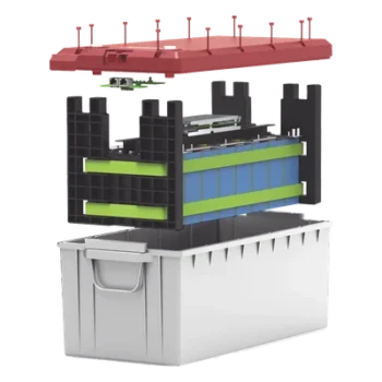 Batería LiFePO4 / 2.56 kWh / 25.6V / 100 Ah / BMS Integrado / IP65 / Comunicación RS485 y CAN