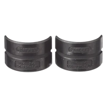 Dado de Prensado / Crimpado Circunferencial / Calibre 2/0 AWG Cobre / 1 AWG Aluminio / Codificación Negro P45