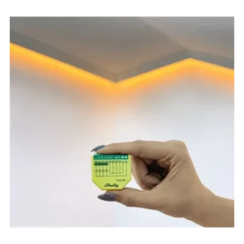 Controlador LED RGBW / Wi-Fi 2.4 GHz / 4 Canales / 12A / 12-24V / Medición de Consumo / Compatibilidad Alexa y Google Home