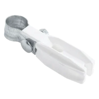 Aislador de Paso o Esquina / 33-38 mm (1.3-1.5 in) / Resina Virgen 100% / Abrazadera 6-14 mm / Protección UV / Anti-Arqueo