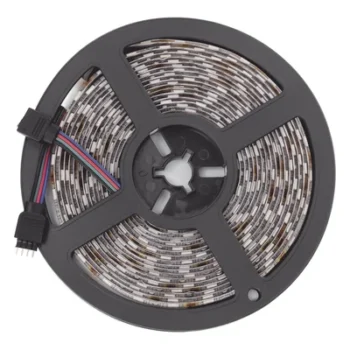 Tira LED RGB / 5 m (16.4 ft) / 12 VCC 2.5 A / IP65 / Rojo y Verde Programables / Iluminación Vehicular