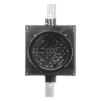 Semáforo LED / Diámetro 20 cm / 81 LEDs / IP65 / 110 VCA / 6 W / Intensidad 500 cd Rojo / 400-600 cd Verde