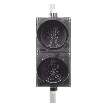 Semáforo Peatonal / Indicador Alto/Siga Estático / Diámetro 20 cm / LED de Alta Intensidad / 110 VCA / IP Hermético