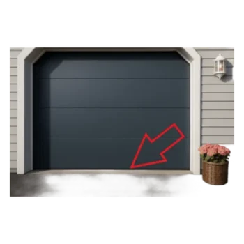 Sello Plastico Rigido / Flexible P/ Puertas D/ Garage D/ 9 Pies D/ Ancho