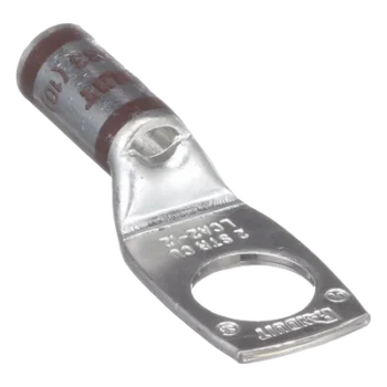 Zapata de Compresión / Cable 2 AWG / Orificio 1/2 in (12.7 mm) / Mirilla de Inspección / 35 kV / UL y CSA