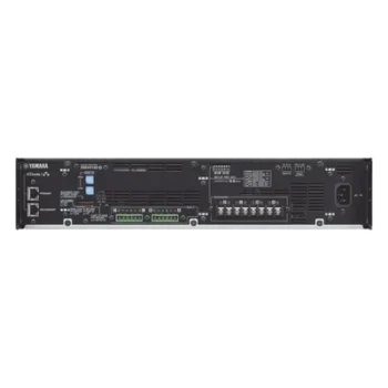Amplificador Multicanal / 4 Canales / 140W @ 8Ω / 125W @ 100V / Dante y Ethernet / Clase D / Rack 2U