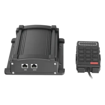 Sirena Vehicular / 100W / 115 dB / Controlador Unimando con Micrófono / 7 Tonos Americanos / Compatible Barras X67/X75