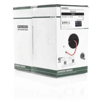 Cable para Sistemas Contra Incendio / 4x18 AWG / 305 m (1000 ft) / Riser / FPLR-CL3R / Resistente al Fuego / Rojo