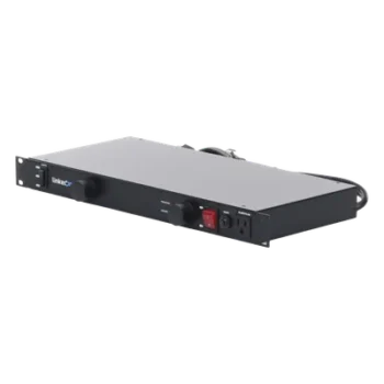 PDU para Rack / 11 Salidas NEMA 5-15R / 15 Amp / 120 Vca / Montaje Horizontal 1U / 19 in / LED de Protección