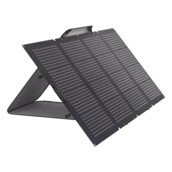 Módulo Solar Portátil y Flexible de 220W Recomendado para Estaciones Portátiles EFD330, EFD350 ó EFD500 / Ajuste de Ángulo / Carga Eficiente / Incluye Cable XT60 a MC4