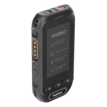 Radio PoC LTE / Altavoz 2W 105 dB / 3GPP Mission-Critical PTT / IP68 y MIL-STD-810H / Batería Extraíble 3000 mAh / 197 g / Multi APN
