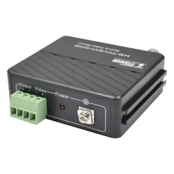 Receptor de Video Activo / Transmisión 400 m (1312.3 ft) / HD-TVI/CVI/AHD/CVBS / 2 Megapixel / Inmunidad al Ruido 60 dB / Protección contra Sobretensión Grado III