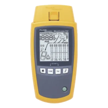 Kit de Verificador de Red PoE / Pantalla LCD Retroiluminada / 802.3af/at/bt/UPoE / Mapeo Gráfico / Sonda Intellitone Pro 200