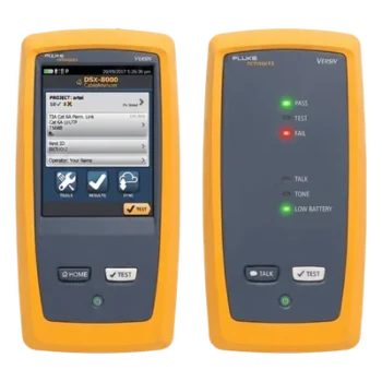 Certificador de Fibra Óptica / Nivel 1 / Multimodo 50 µm y Monomodo / OLTS Quad Integrado / Encircled Flux TIA-526-14-B / Wi-Fi / Pantalla LCD 5.7" (14.48 cm) / Rango 130 km