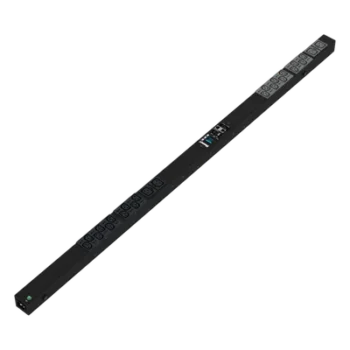 PDU Monitoreable / 24 Salidas C13 y C19 / Entrada NEMA L6-20P / 208 Vca / 20 Amp / Instalación Vertical / Pantalla OLED