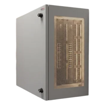 Gabinete de Pared 12U / Acero 1.9 mm / Puerta L 120° / Rack 19" / RAL 7035 / 1219 x 610 x 313 mm