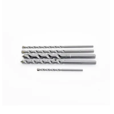 Juego de Brocas para Concreto / 5 Piezas / Zanco Recto / Carburo de Tungsteno / 3/16" a 1/2" / Compatible SDS-Plus 3/8" (10 mm)