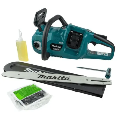 Motosierra Inalámbrica / 36V (18+18) / Cadena 16" (400mm) / Velocidad 0-20 m/s (0-3,940 fpm) / Motor Brushless