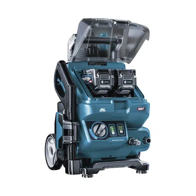 Hidrolavadora Inalámbrica / 11.5 MPa (1,668 psi) / 8.5 kPa Presión Regular / Manguera 5m (16.4 ft) / Baterías 40V 5Ah / Carga Rápida / Autocebado