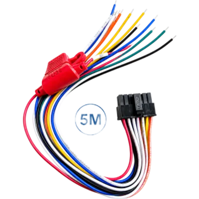 Arnés de alimentación / 5 m (16.4 ft) / Para MDVR MD500S / Conexión estable