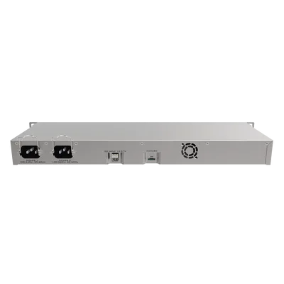 RB1100AHx4 Dude Edition, 13 Puertos Gigabit, Almacenamiento M.2 60GB para Base de Datos Dude