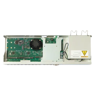 RB1100AHx4 Dude Edition, 13 Puertos Gigabit, Almacenamiento M.2 60GB para Base de Datos Dude