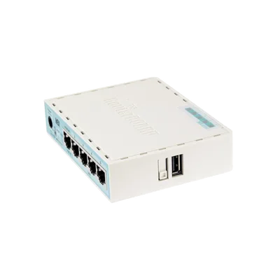 (hEX) RouterBoard, 5 Puertos Gigabit Ethernet, 1 Puerto USB y versión 3