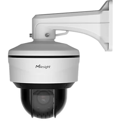 Cámara PTZ Dome AI 4MP / Zoom Óptico 20X / Starlight 0.002 Lux / Super WDR 140dB / IR 160 m (525 ft) / IP66 IK10 / NDAA / Análisis de Video IA / Detección de Rostros / Conteo de Personas / H.265+ / Po