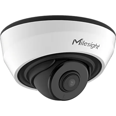 Mini Dome IP 5 Megapixel / 2592x1944 / Lente 4 mm / IR 20 m / Micrófono Integrado / SIP / AI Detección Humano-Vehículo / 120dB Super WDR / H.265+ / PoE / NDAA