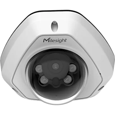 Cámara Mini Domo AI Antivandálica 4K / 8 Megapíxeles / Lente 4 mm / IR 30 m / Starlight 0.012 Lux / Super WDR 120 dB / H.265+ / Micrófono Integrado / SIP / IP67 / IK10 / NDAA
