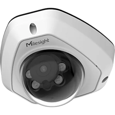 Cámara Mini Domo AI Antivandálica 4K / 8 Megapíxeles / Lente 4 mm / IR 30 m / Starlight 0.012 Lux / Super WDR 120 dB / H.265+ / Micrófono Integrado / SIP / IP67 / IK10 / NDAA