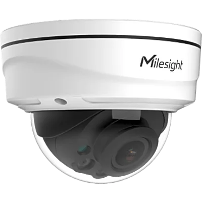 Domo IP Motorizado con IA / 2 Megapixel (1080p) / 90fps / 140dB Super WDR / VCA 2.0 / Smart IR II hasta 90 m (295 ft) / SIP / MicroSD 1TB / IP67 IK10 / ONVIF y VMS