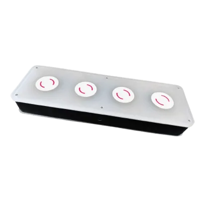 Kit Demo RFID Lift & Learn / 4 Sensores RFID / Sensor de Presencia / 8 Tags / USB Plug & Play / Panel 460 x 145 mm
