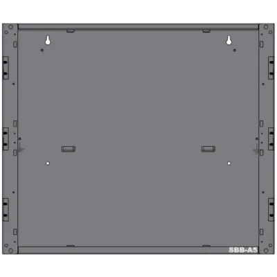 Backbox para Panel de Alarma Contra Incendio / Acero Calibre 16 / 1 Nivel / 25.41 x 20.31 x 5.50 pulgadas (64.5 x 51.6 x 14 cm) / Compatible con Serie CAB-5