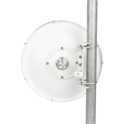 Antena Parabólica / 4.9-7.2 GHz / Ganancia 34 dBi / Dual Slant 45° / 96 cm (37.8 in) / Fibra de Vidrio / Conector N-Hembra Dual