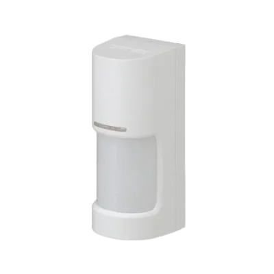 Detector de Movimiento Exterior / 180° Panorámico / Tecnología SMDA / Antimascara Digital / Cancelación de Falsas Alarmas / Compatible con Paneles de Alarma