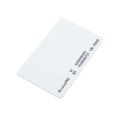 Tarjeta Dual / Proximidad 125kHz EM / MIFARE 13.56MHz 1K / CR80 ISO / 85.6 x 54 x 1 mm