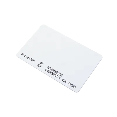Tarjeta Dual / Proximidad 125kHz EM / MIFARE 13.56MHz 1K / CR80 ISO / 85.6 x 54 x 1 mm